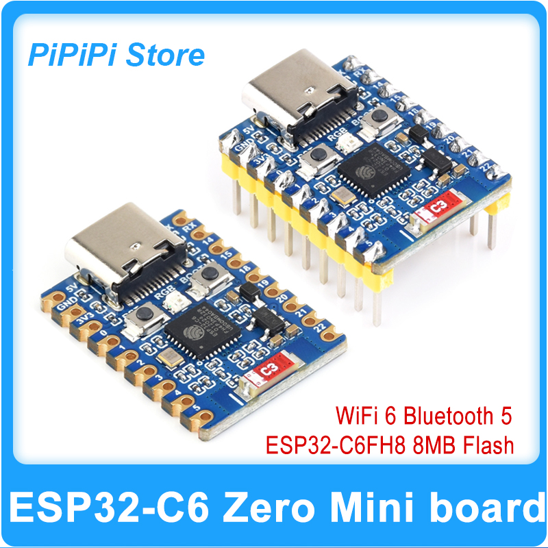Esp32 Wifi Bluetooth - ESP32-C6FH8 기반 ESP32-C6 제로 슈퍼 미니