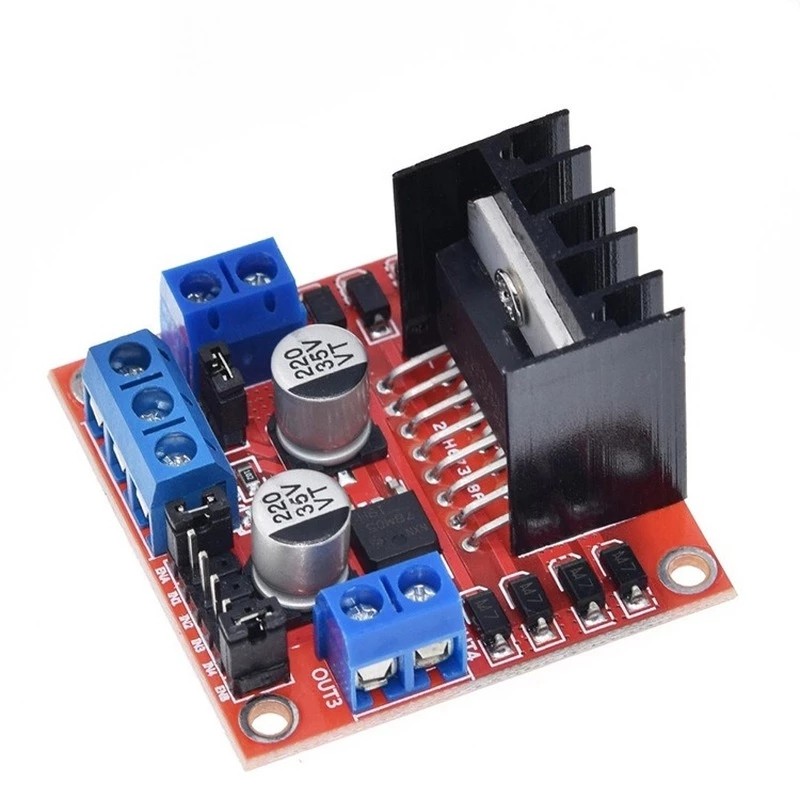 L298N Motor Driver - L298N 스테퍼 모터 드라이버 컨트롤러 보드