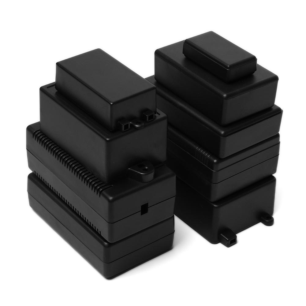 Diy Enclosure For Electronics - 블랙 플라스틱 방수 DIY 하우징 계기