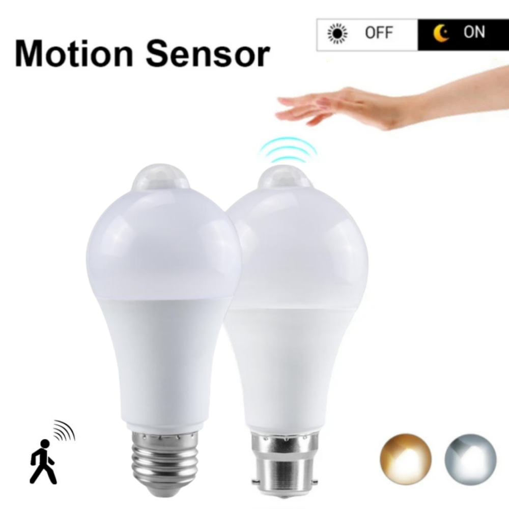 Ldr Light Sensor - PIR 모션 센서 LED 전구 12W
