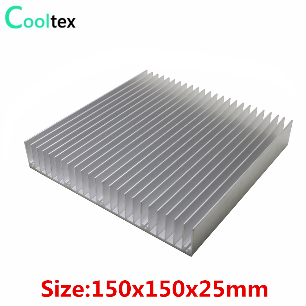 Diy Electronics For Home - 150x150x25mm DIY 알루미늄 방열판 방열판 라디에이터