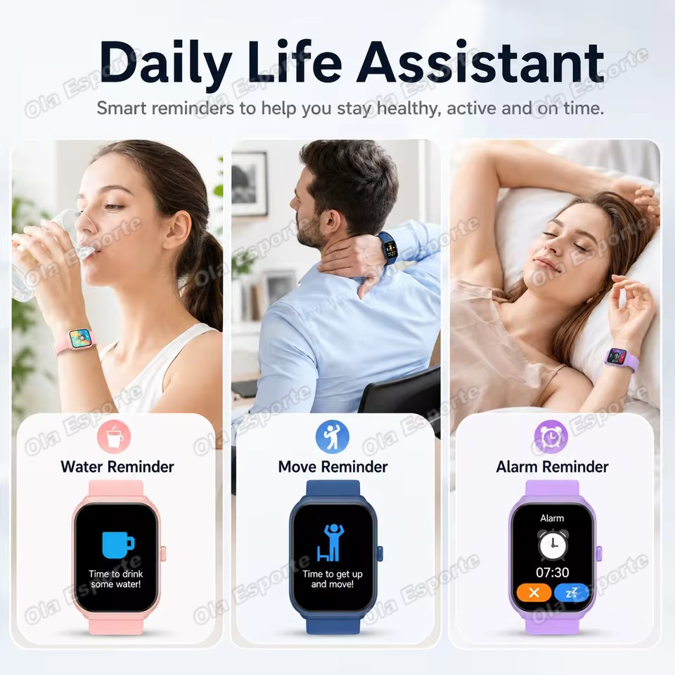 남녀공용 스마트워치 BT 통화 방수 DIY 워치페이스  - Diy Wearable Electronics 리뷰 및 가격
