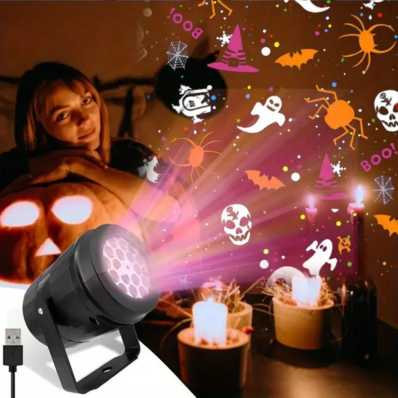 할로윈 LED 프로젝터 조명, 야외 크리스마스 마당 장 - Diy Halloween Electronics 리뷰 및 가격