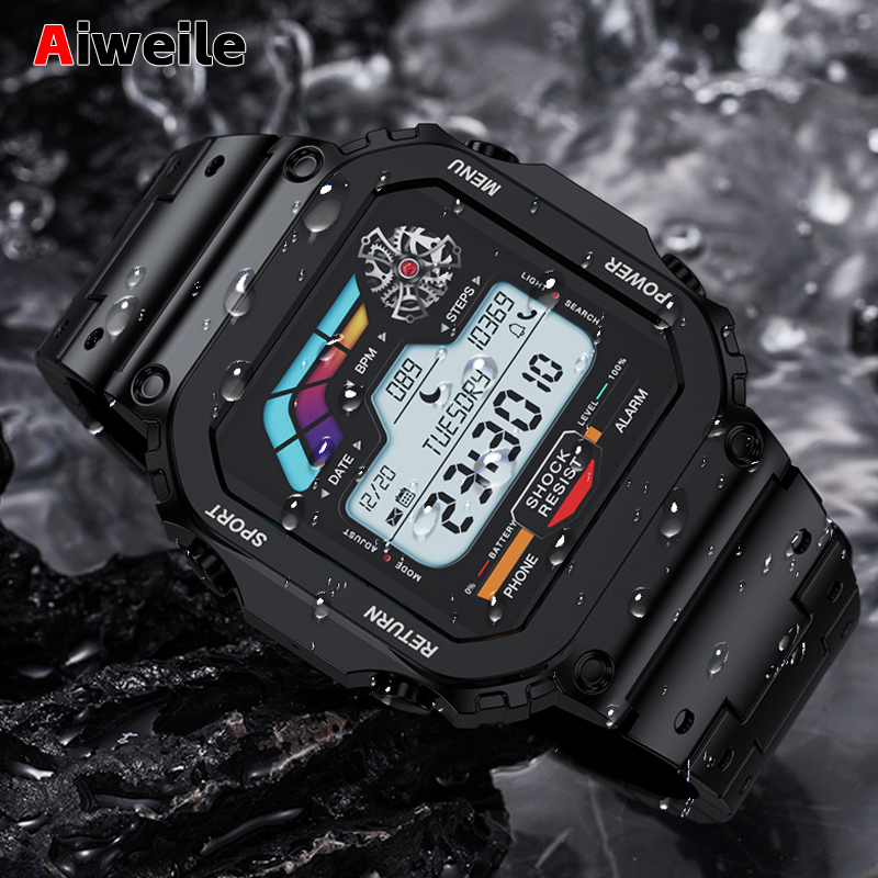 스마트 워치 맨 하이 엔드 커넥티드 워치, Aiweil - Diy Wearable Electronics 리뷰 및 가격