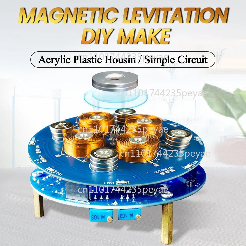 DIY 자기 부상 키트 실험 PCB 납땜 프로젝트 연습 - Diy Electronics Project Kit 리뷰 및 가격