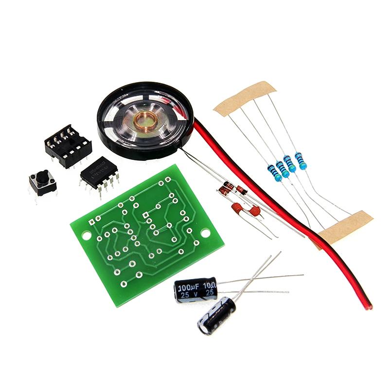 NE555 도어벨 DIY 납땜 연습 키트 듀얼 톤 딩동 - Diy Electronics Project Kit 리뷰 및 가격