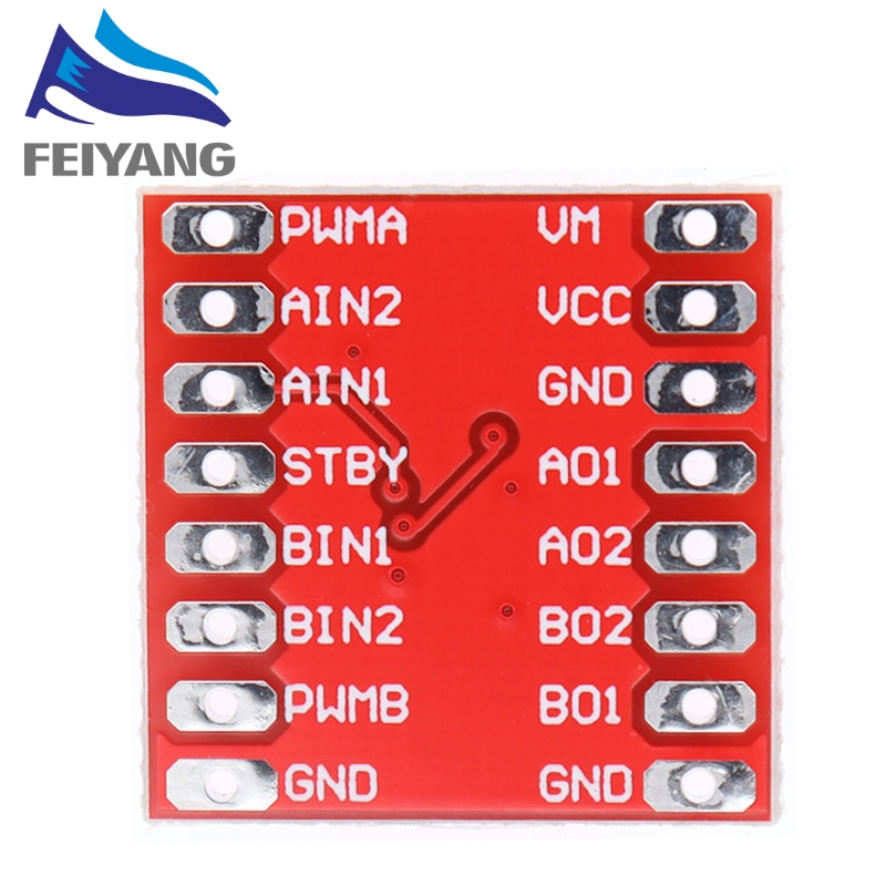 TB6612 듀얼 모터 드라이버 1A TB6612FNG - L298N Motor Driver 리뷰 및 가격