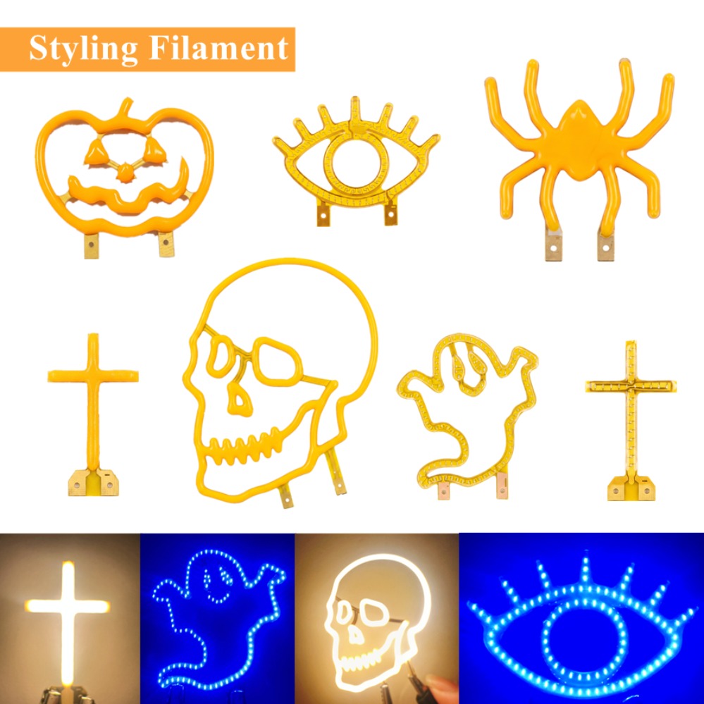 1/2pcs 3V LED 필라멘트 방출 DIY 크리 에 - Diy Halloween Electronics 리뷰 및 가격