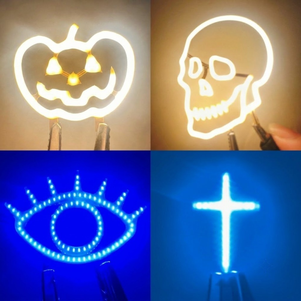 1/2pcs 3V LED 필라멘트 방출 DIY 크리 에 - Diy Halloween Electronics 리뷰 및 가격