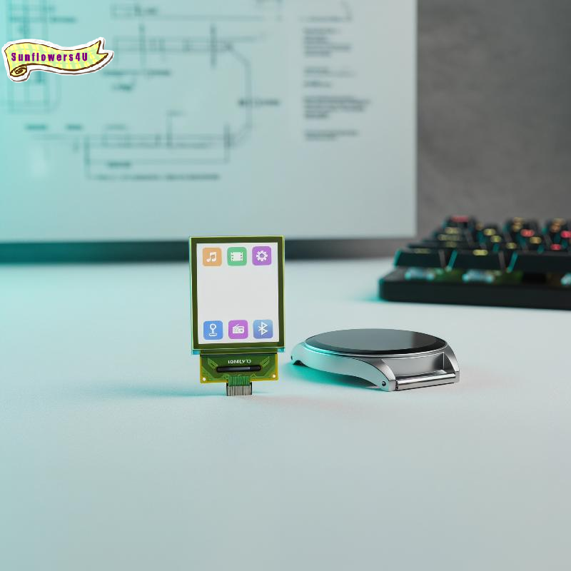 1.5인치 투명 PMOLED 패널 128x64 65K  - Diy Wearable Electronics 리뷰 및 가격