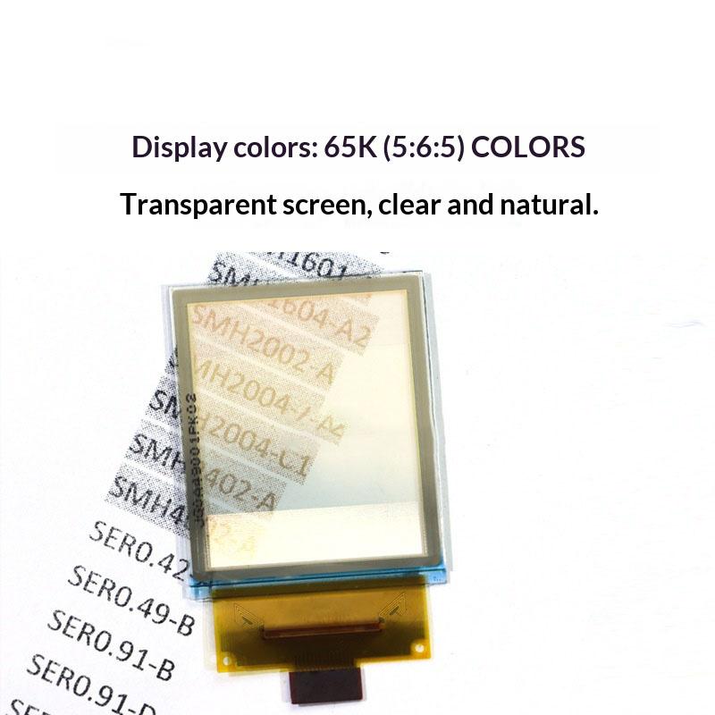 1.5인치 투명 PMOLED 패널 128x64 65K  - Diy Wearable Electronics 리뷰 및 가격