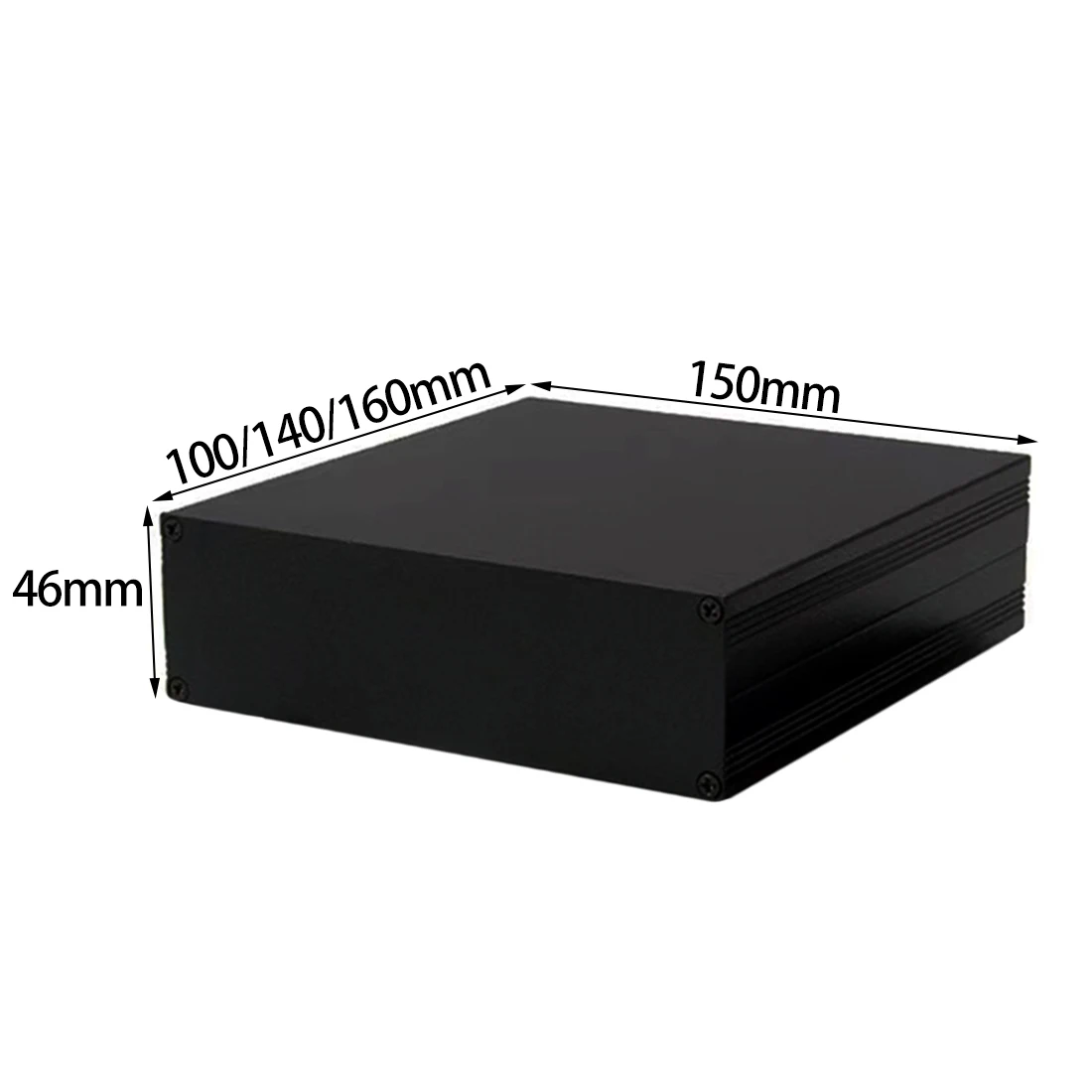알루미늄 인클로저, 방수 분할 박스, 실버 블랙 타입  - Diy Enclosure For Electronics 리뷰 및 가격