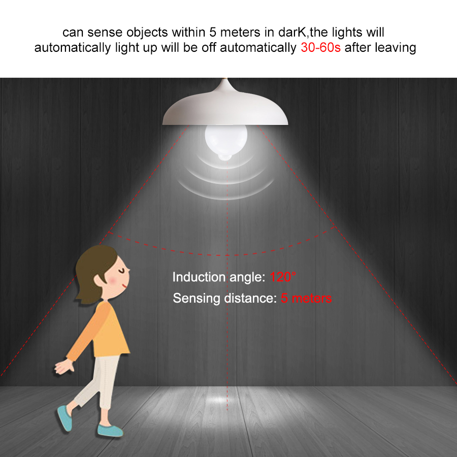 PIR 모션 센서 LED 전구 12W 18W 220V  - Ldr Light Sensor 리뷰 및 가격
