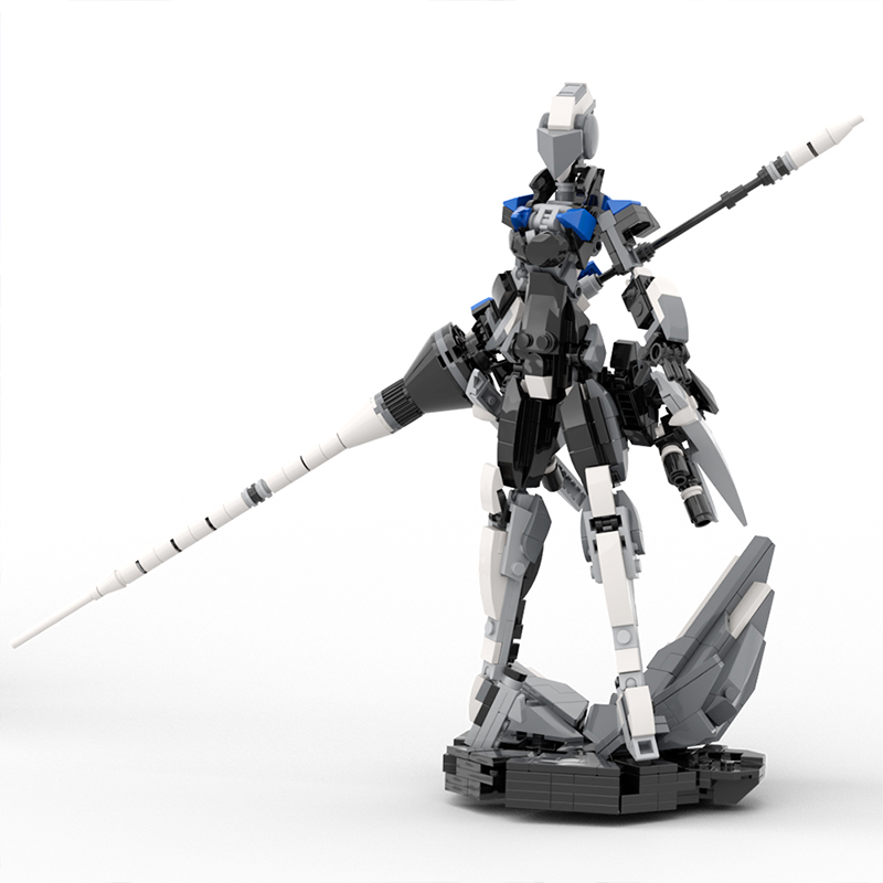 MOC Mech 여성 로봇 랜서 Valkyrie 모델  - Diy Electronics Pdf 리뷰 및 가격