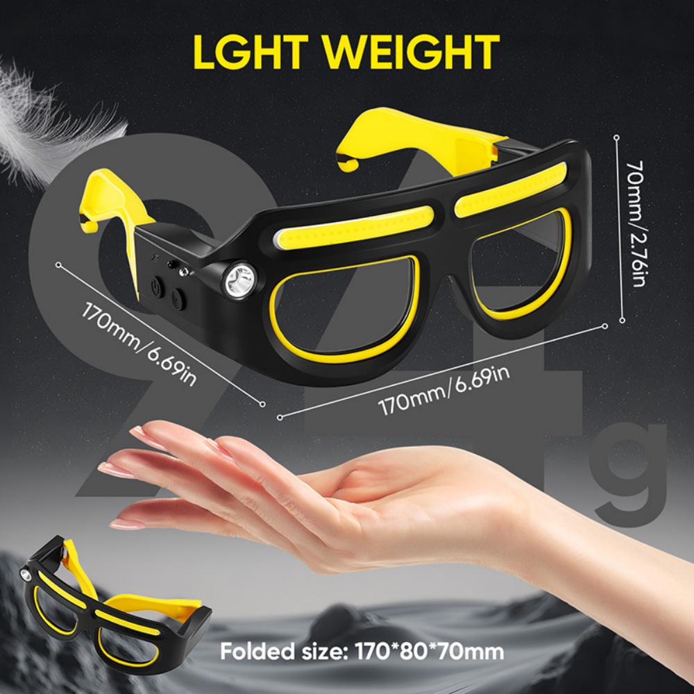 LED 헤드램프 안경 충전식 USB 충전 모션 센서 안 - Ldr Light Sensor 리뷰 및 가격